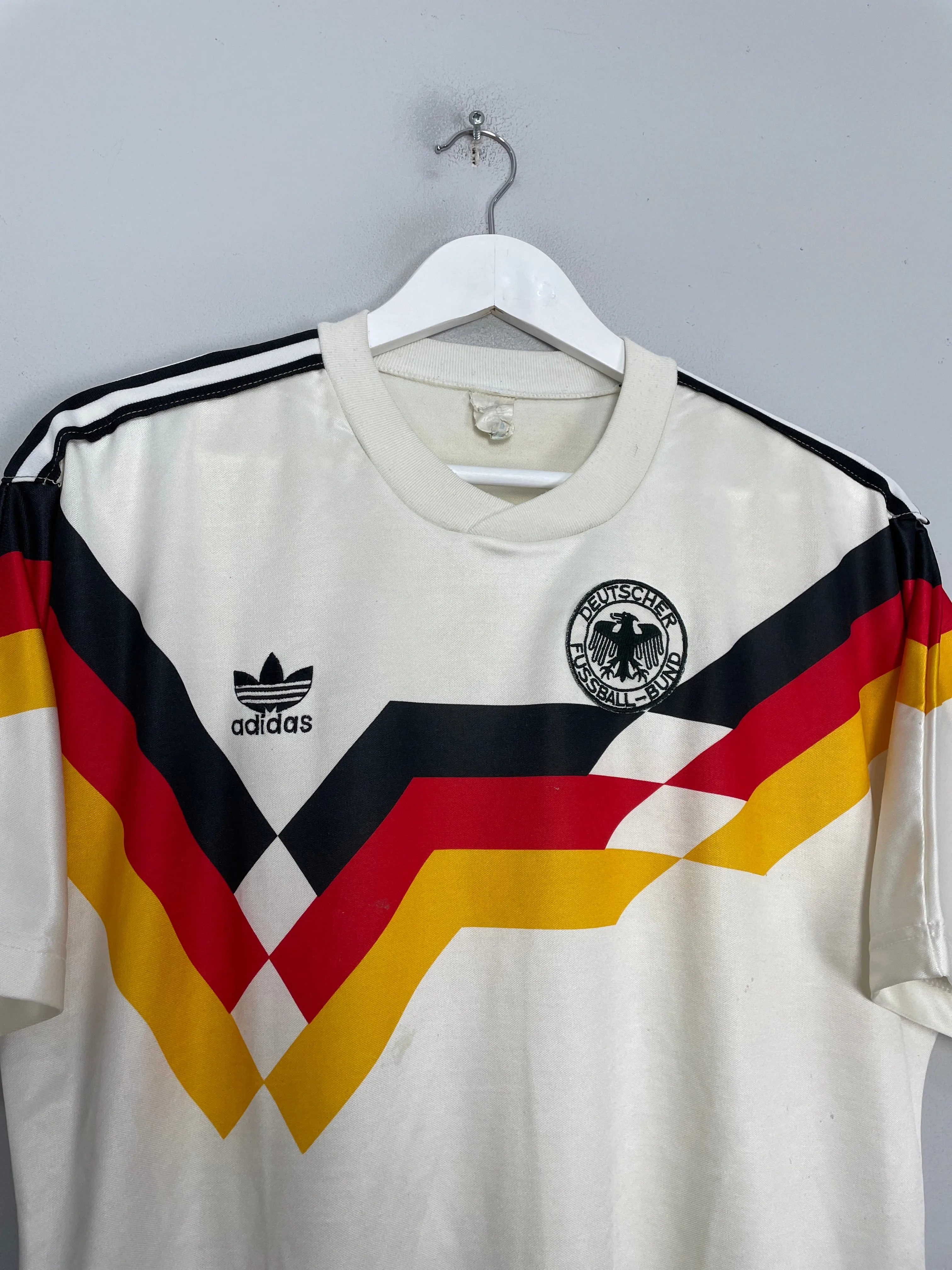 1988/90 GERMANY HOME SHIRT (M) ADIDAS