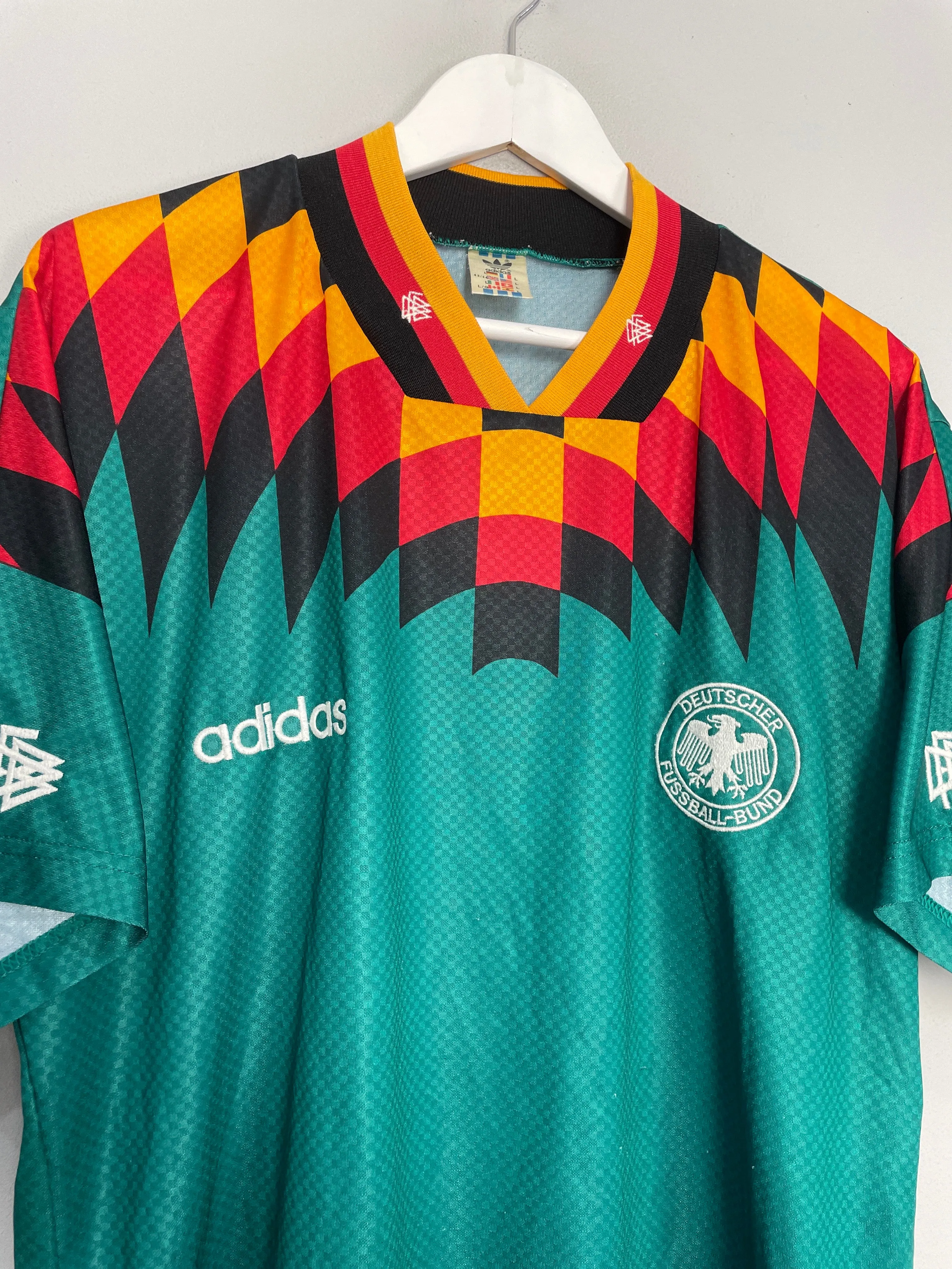 1994/96 GERMANY AWAY SHIRT (L) ADIDAS