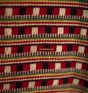 209 SOLD Woven Pilih Bidang Dayak Skirt from Borneo