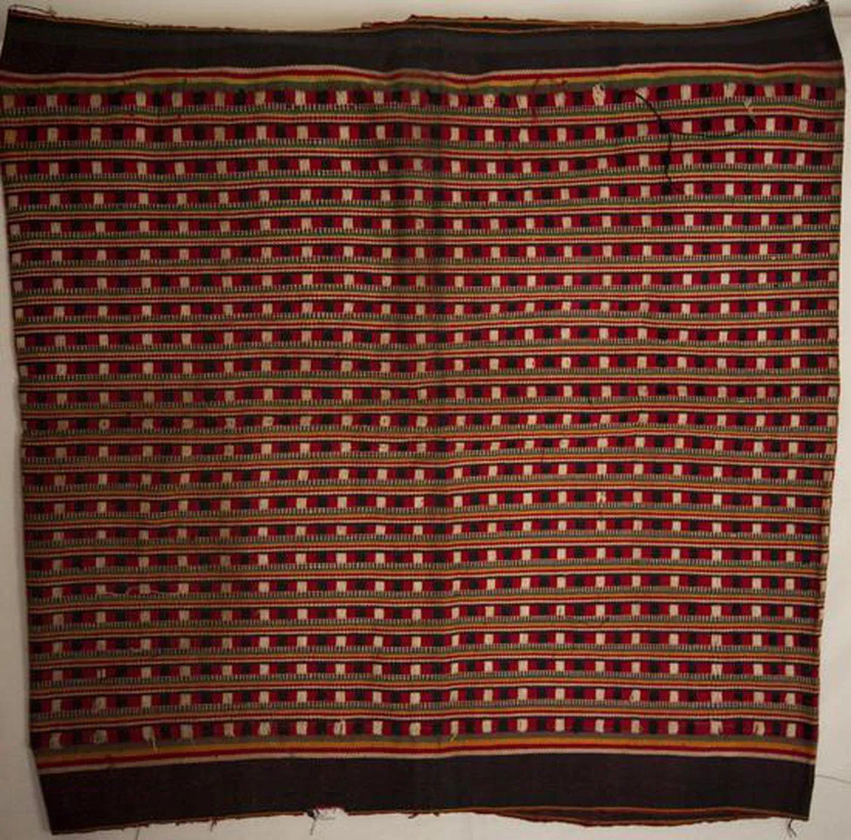 209 SOLD Woven Pilih Bidang Dayak Skirt from Borneo