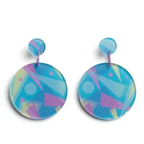 80s Flashback - Earrings - Set of 2