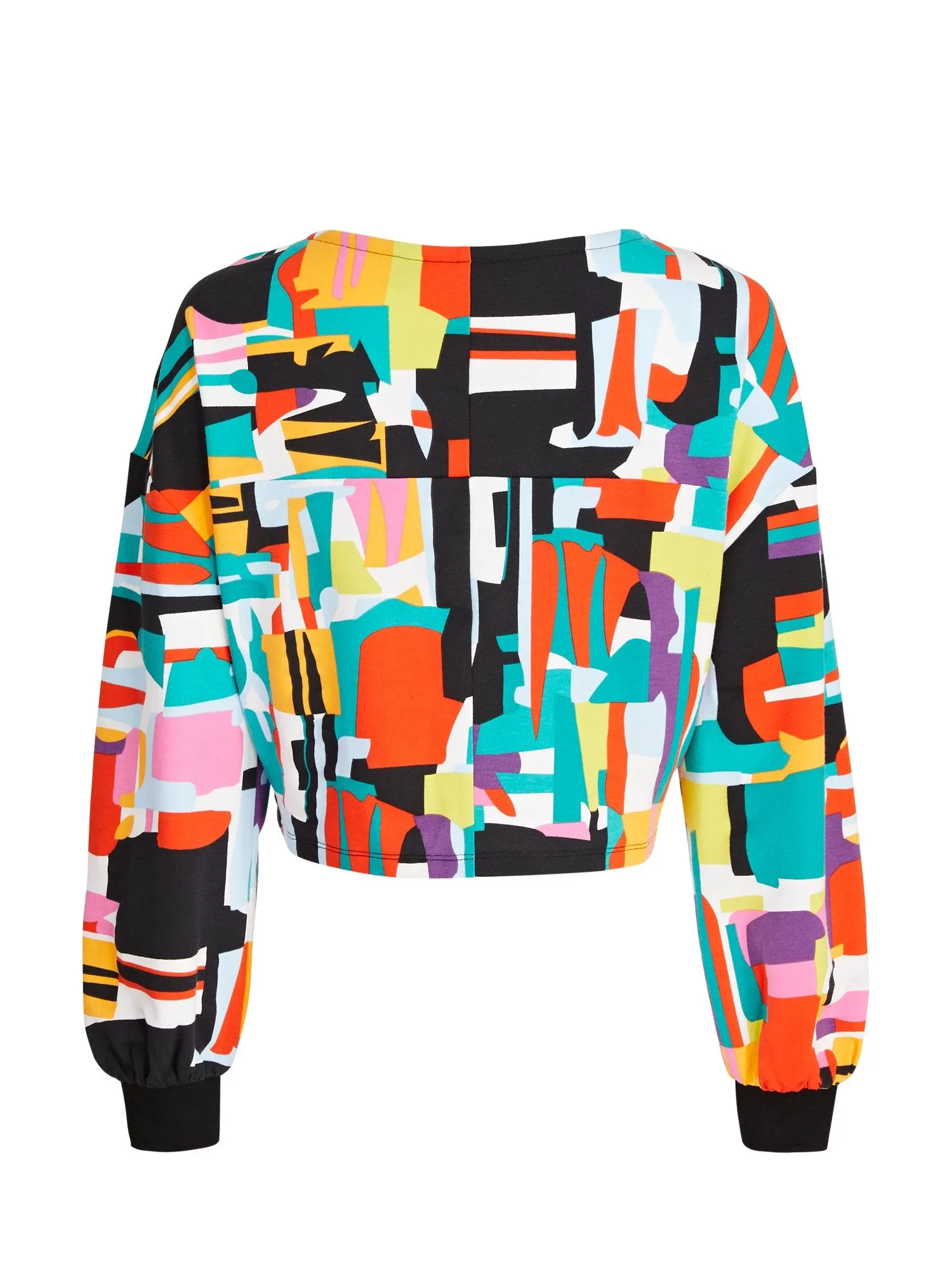 Abstract Zip-Front French Terry Jacket - The NY&C Legacy Collection