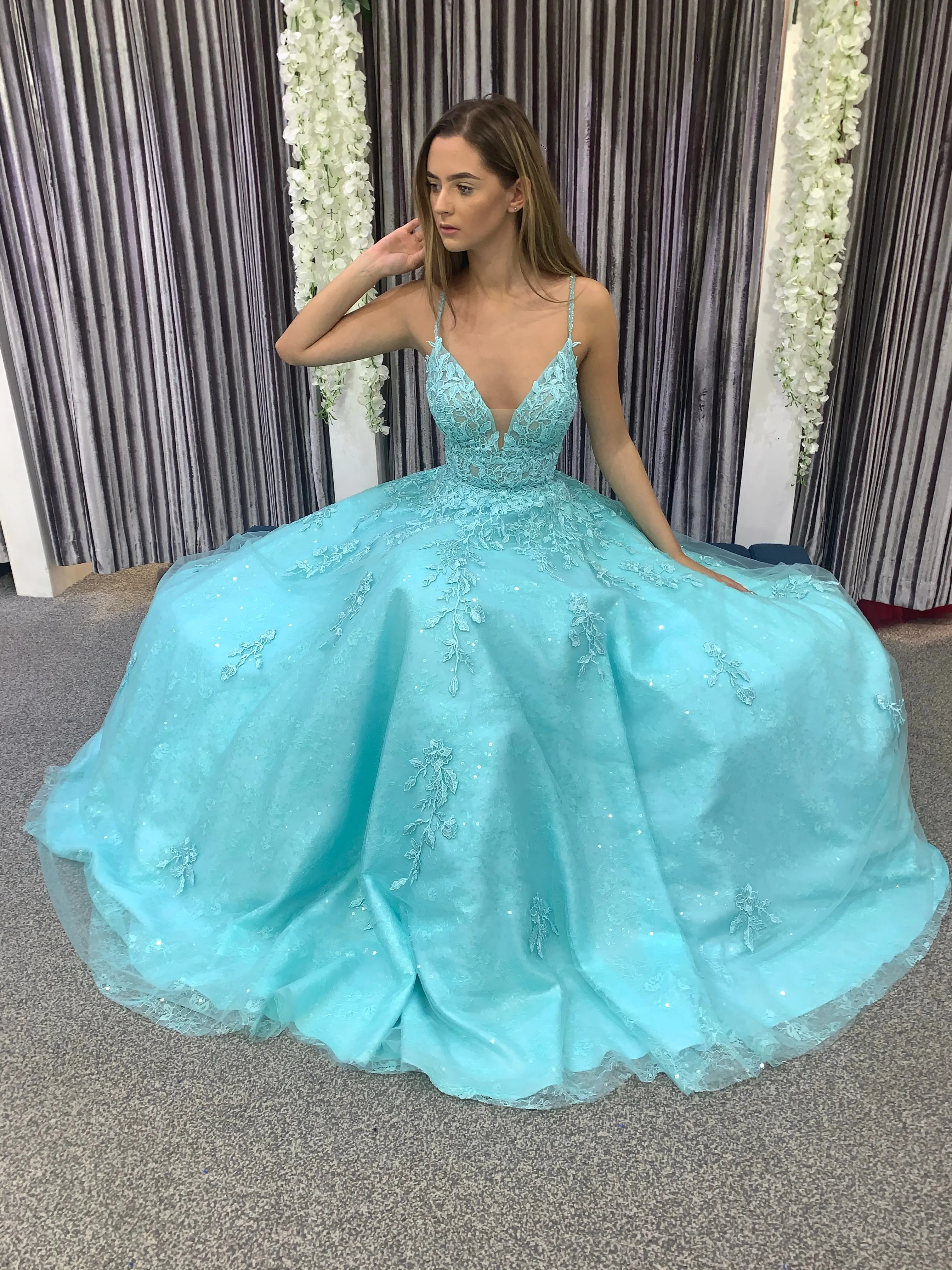 Adelaide prom dress, ballgown by Tiffany's