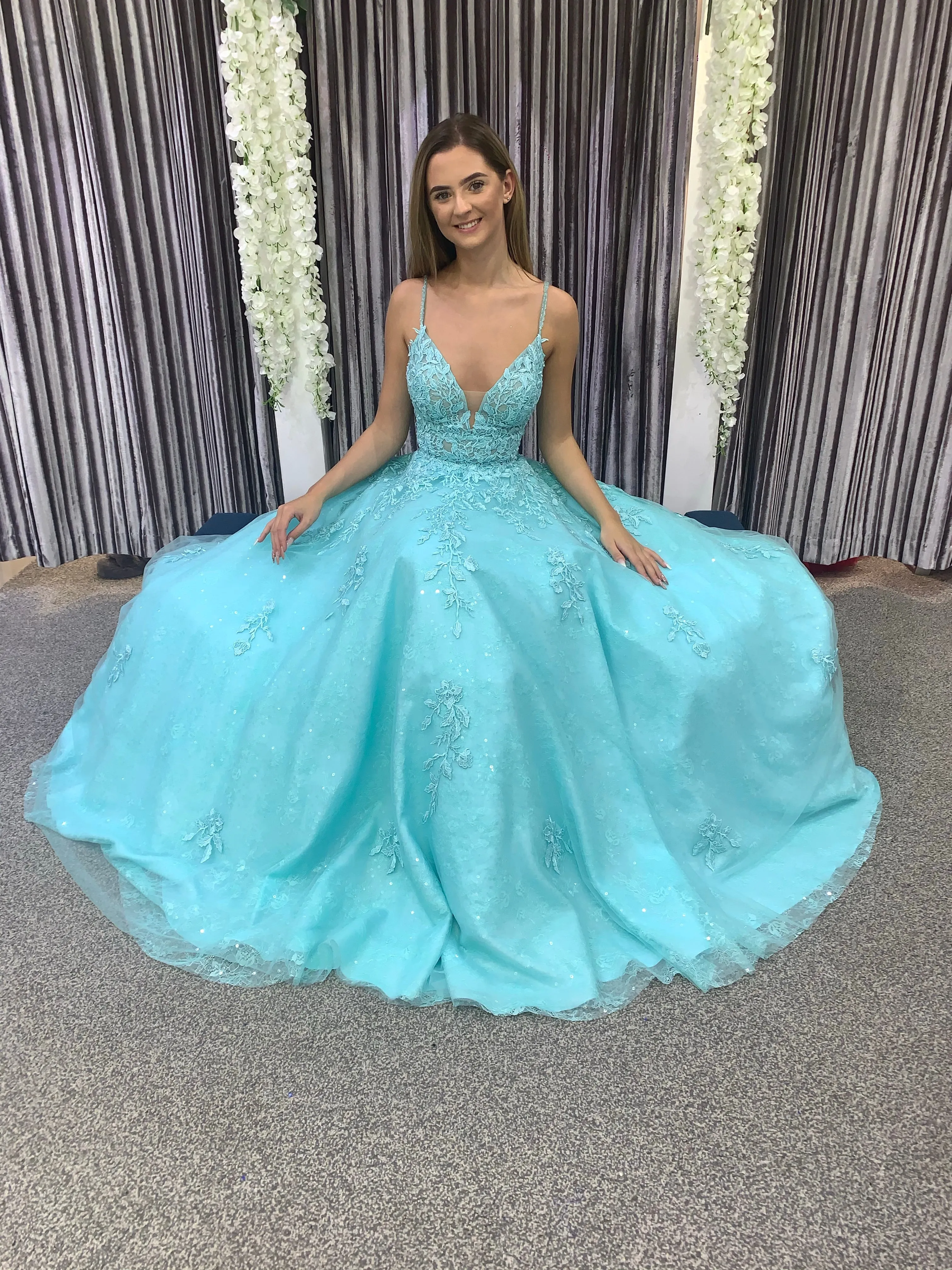 Adelaide prom dress, ballgown by Tiffany's