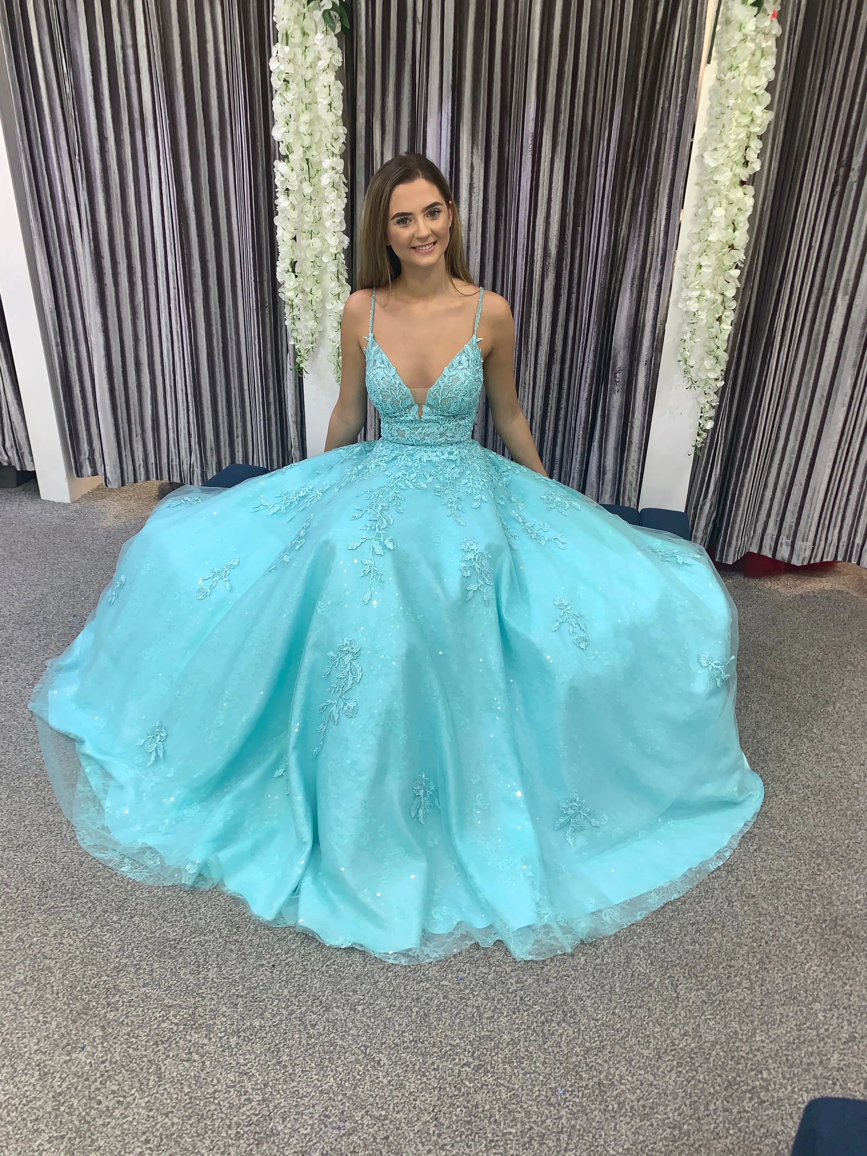 Adelaide prom dress, ballgown by Tiffany's