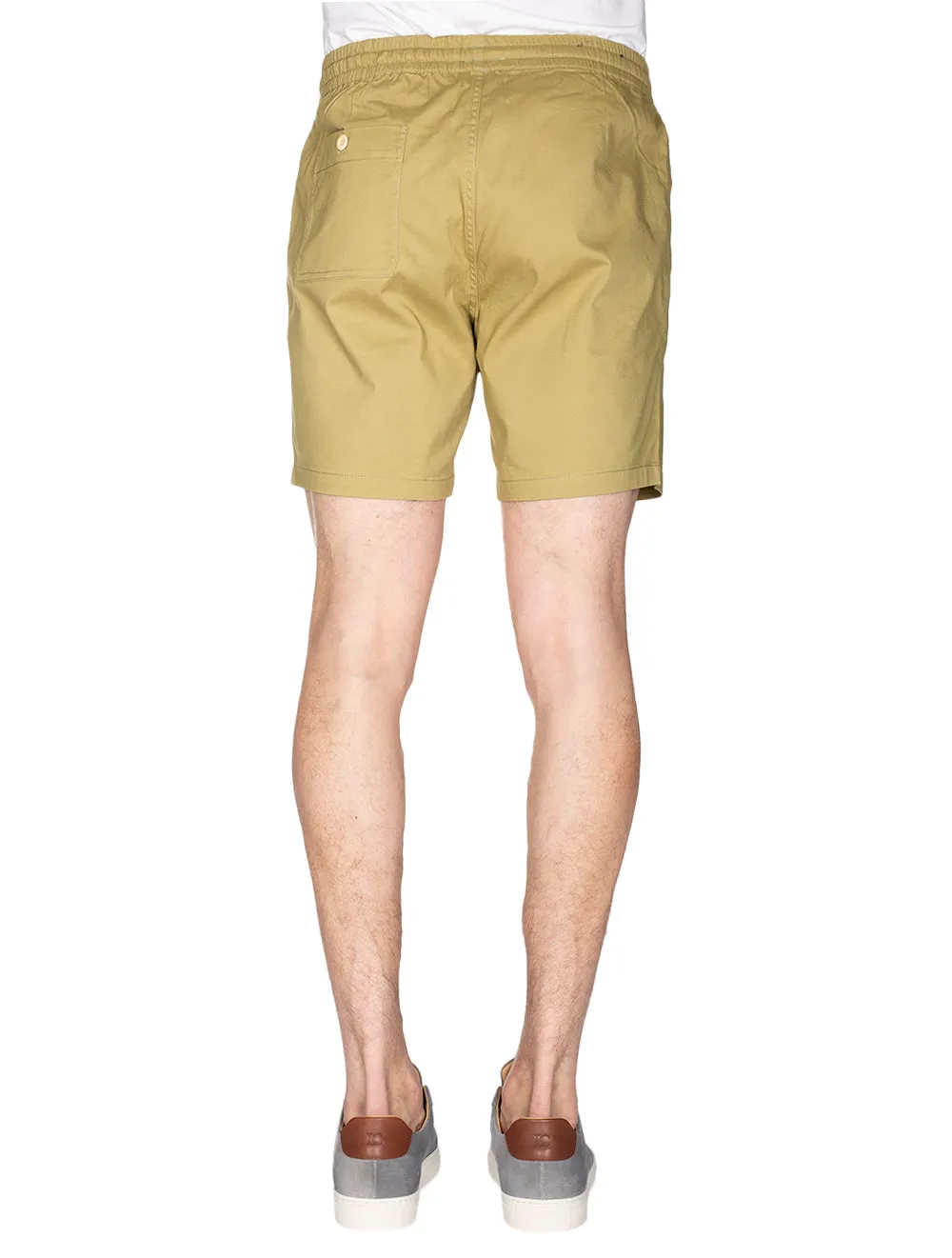 Allister Draw String Logo Shorts Cedar Green