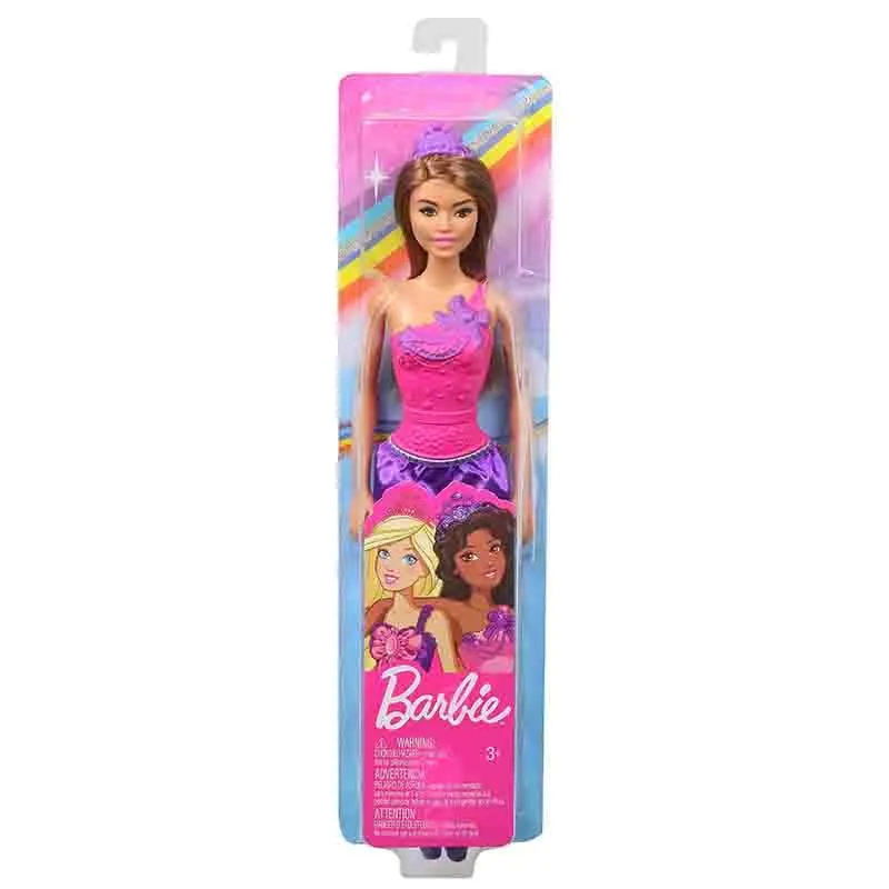 Barbie Princess Doll Blonde Hair And Purple Dress