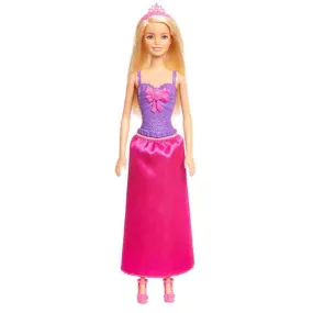 Barbie Princess Doll Blonde Hair And Purple Dress