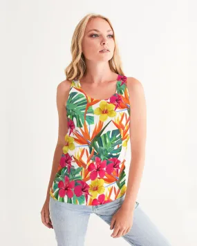 Bird of Paradise Floral Women's Racerback Tank