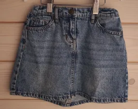 Blue Stonewashed Denim Skirt 8-9 years