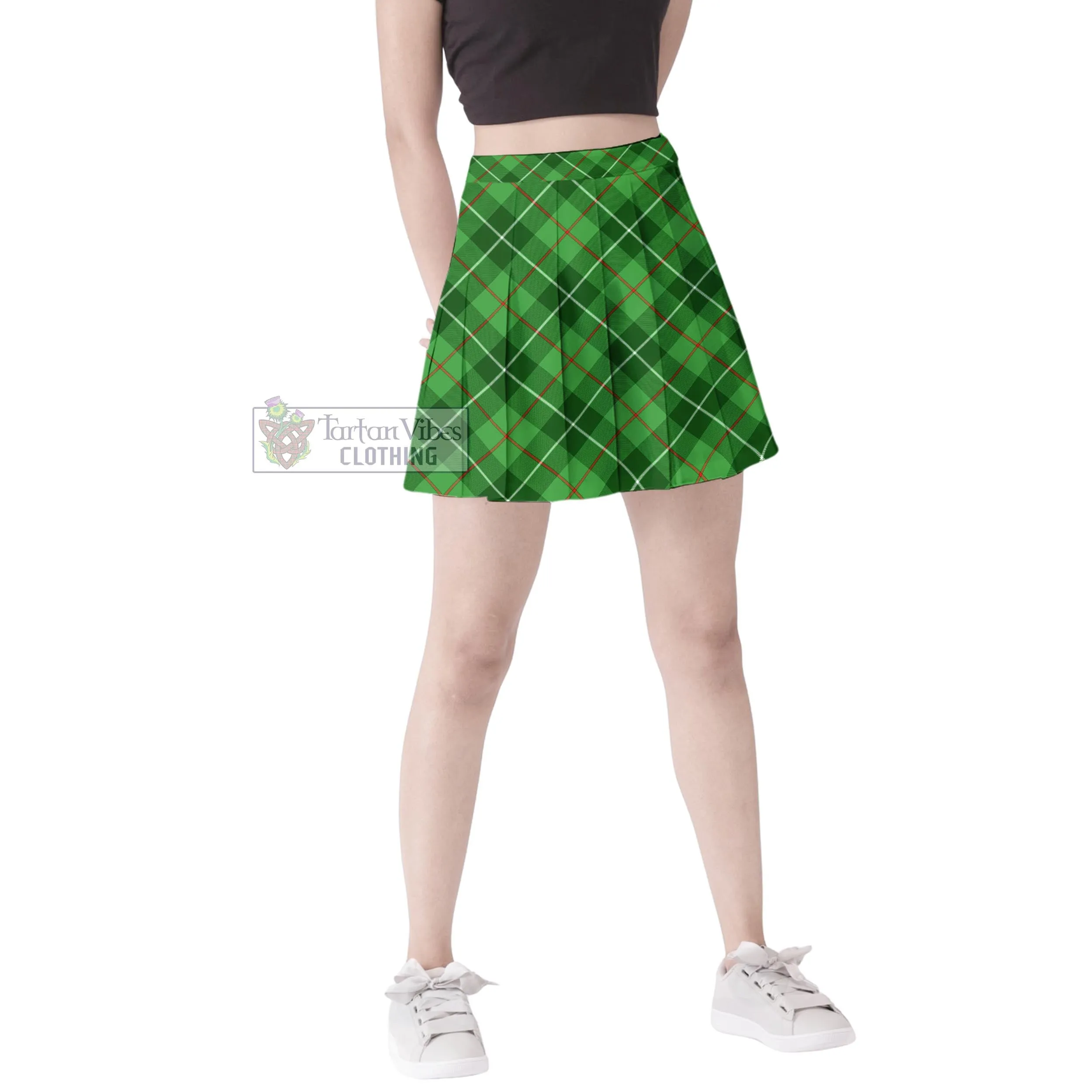 Boyle Tartan Women's Plated Mini Skirt