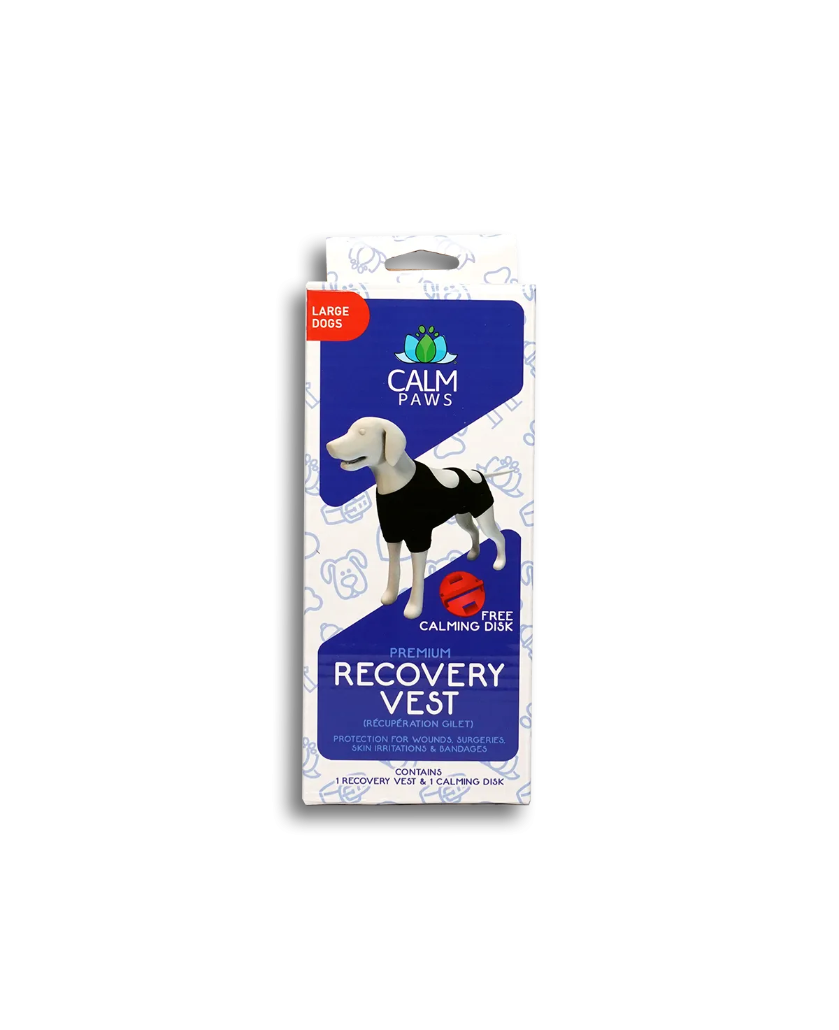 Calm Paws Recovery Vest