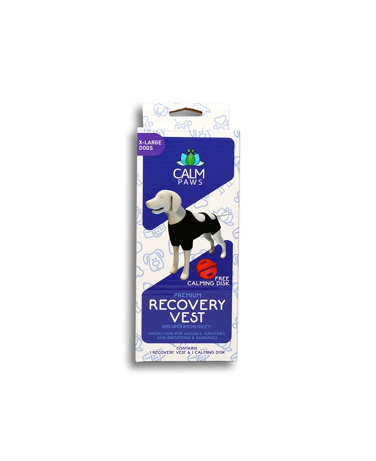 Calm Paws Recovery Vest