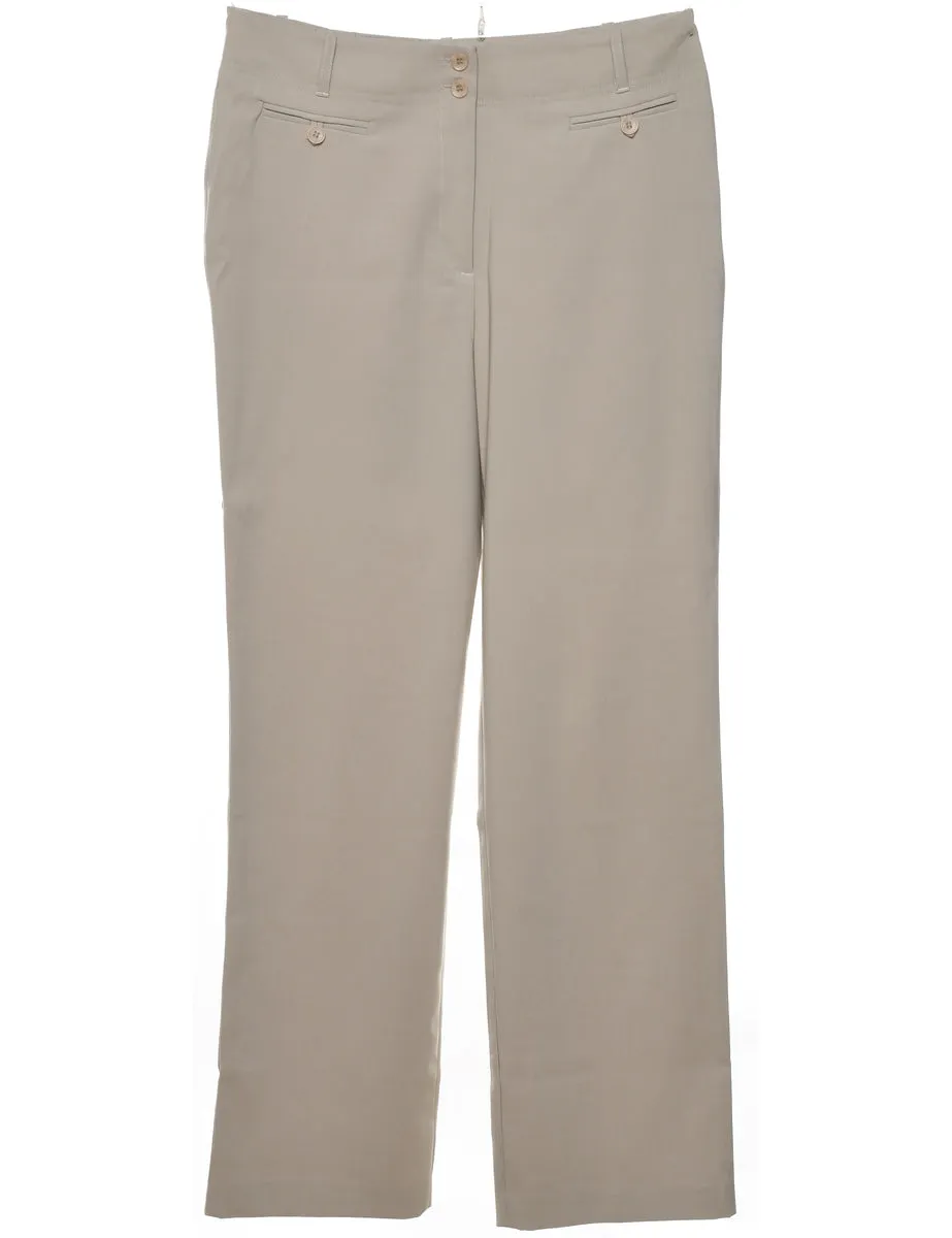 Casual Beige Trousers - W34 L33