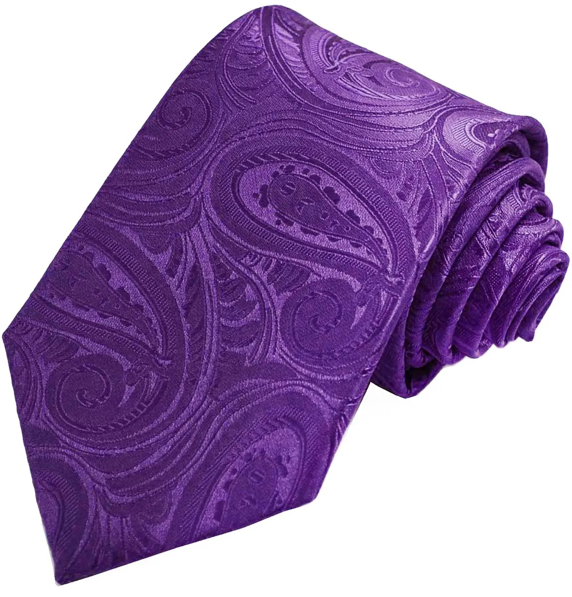 Classic Imperial Palace Purple Paisley Tuxedo Vest Set