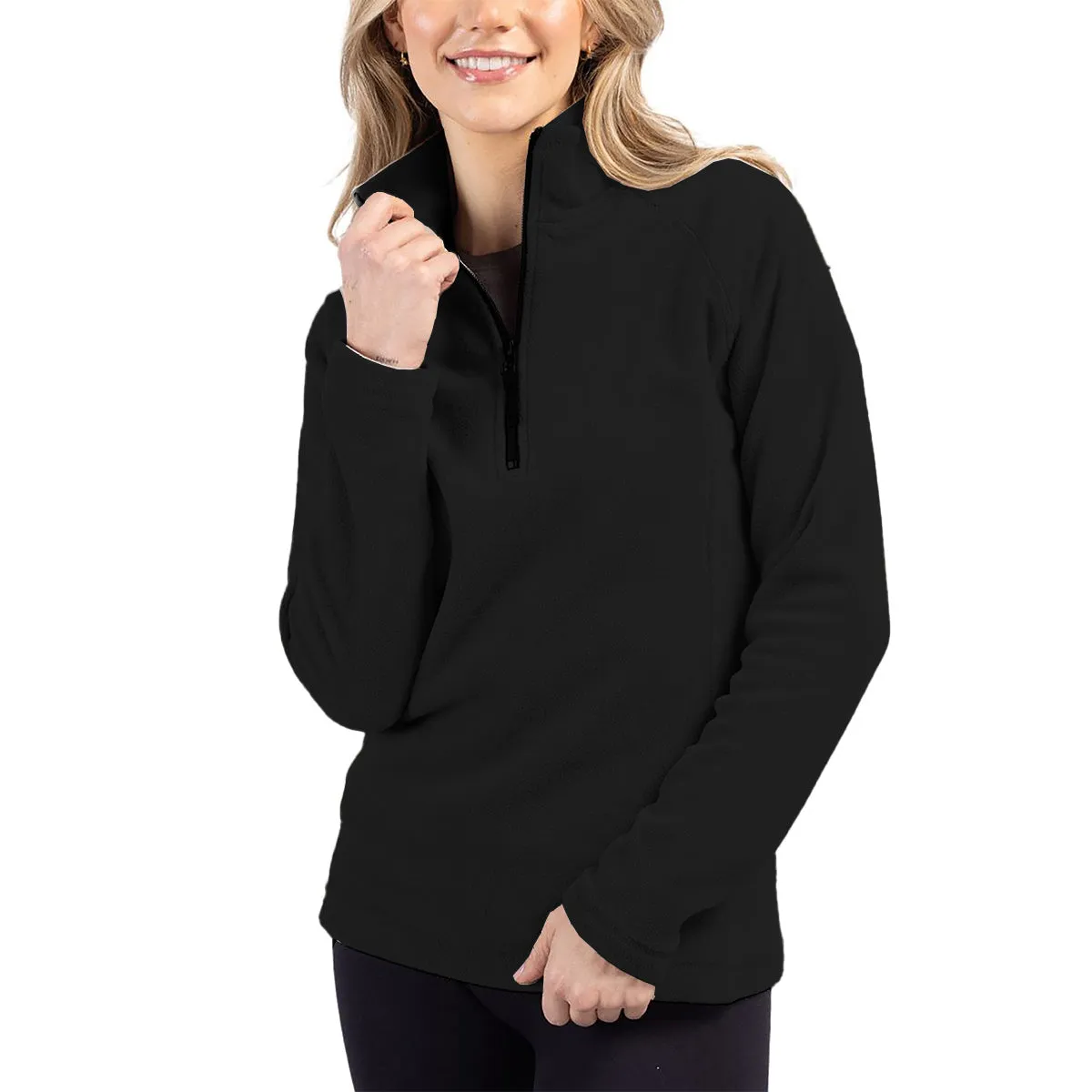 Cutter & Buck Clique Summit Performance Fleece Half Zip Women's Pullover Jacket