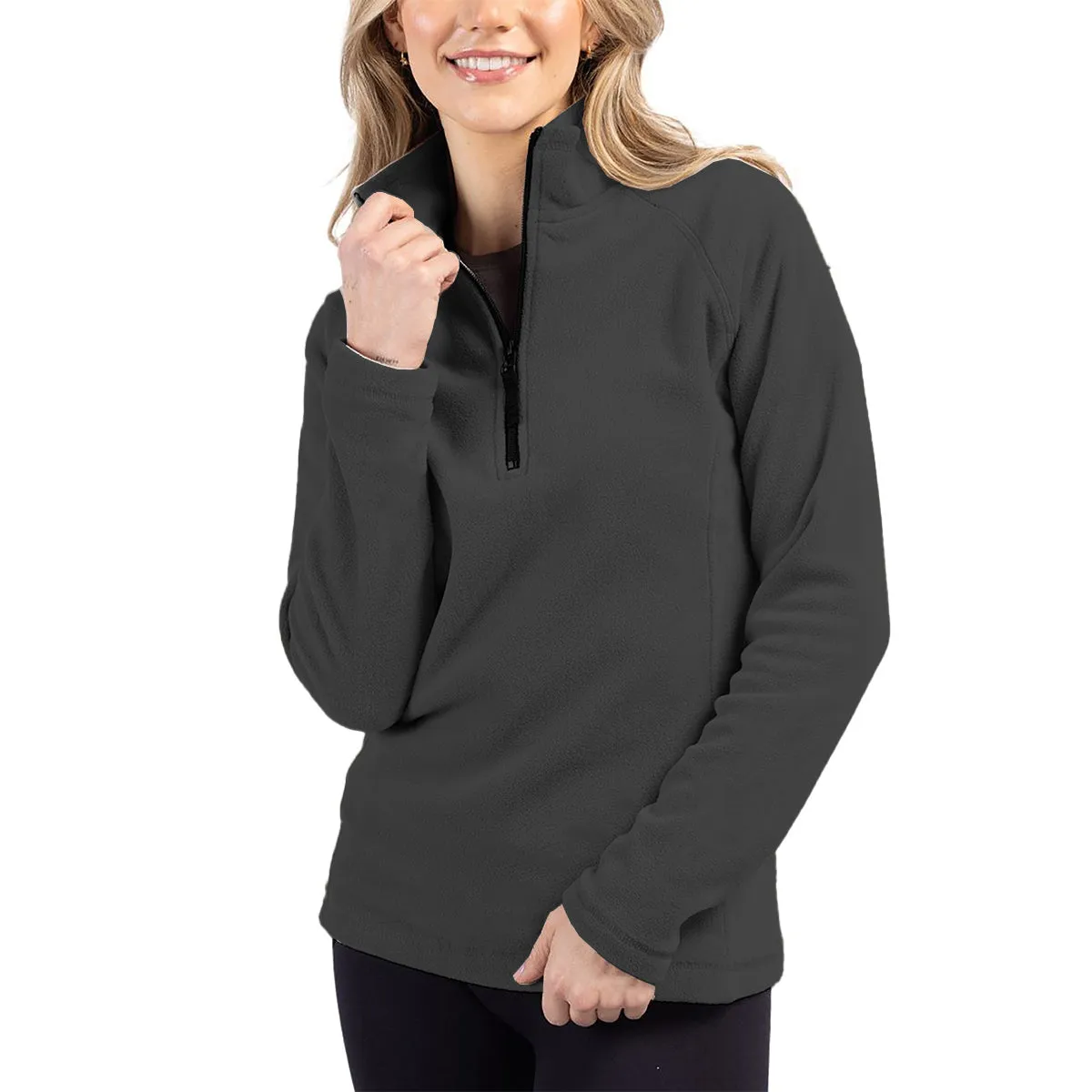 Cutter & Buck Clique Summit Performance Fleece Half Zip Women's Pullover Jacket