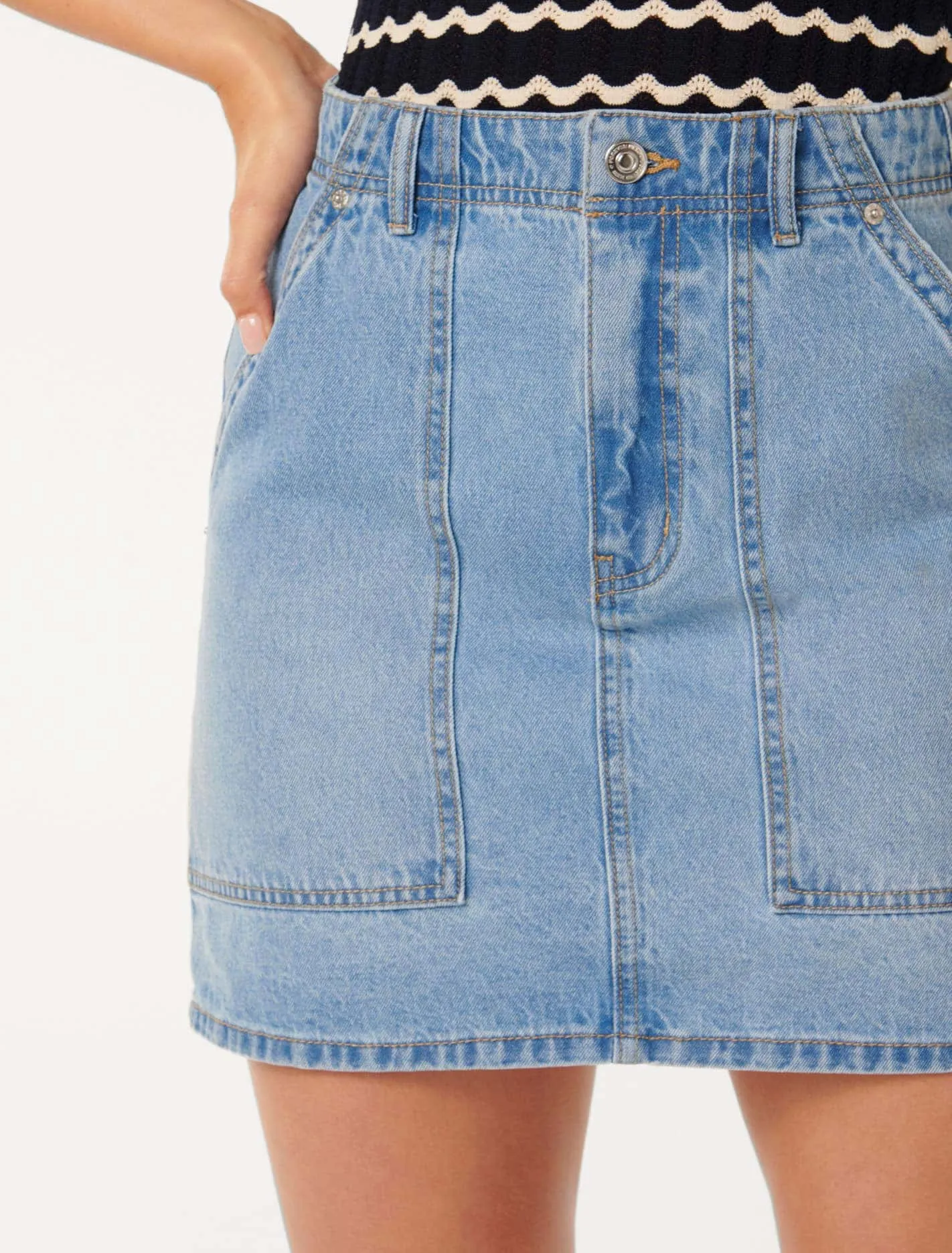 Darla Denim Mini Skirt