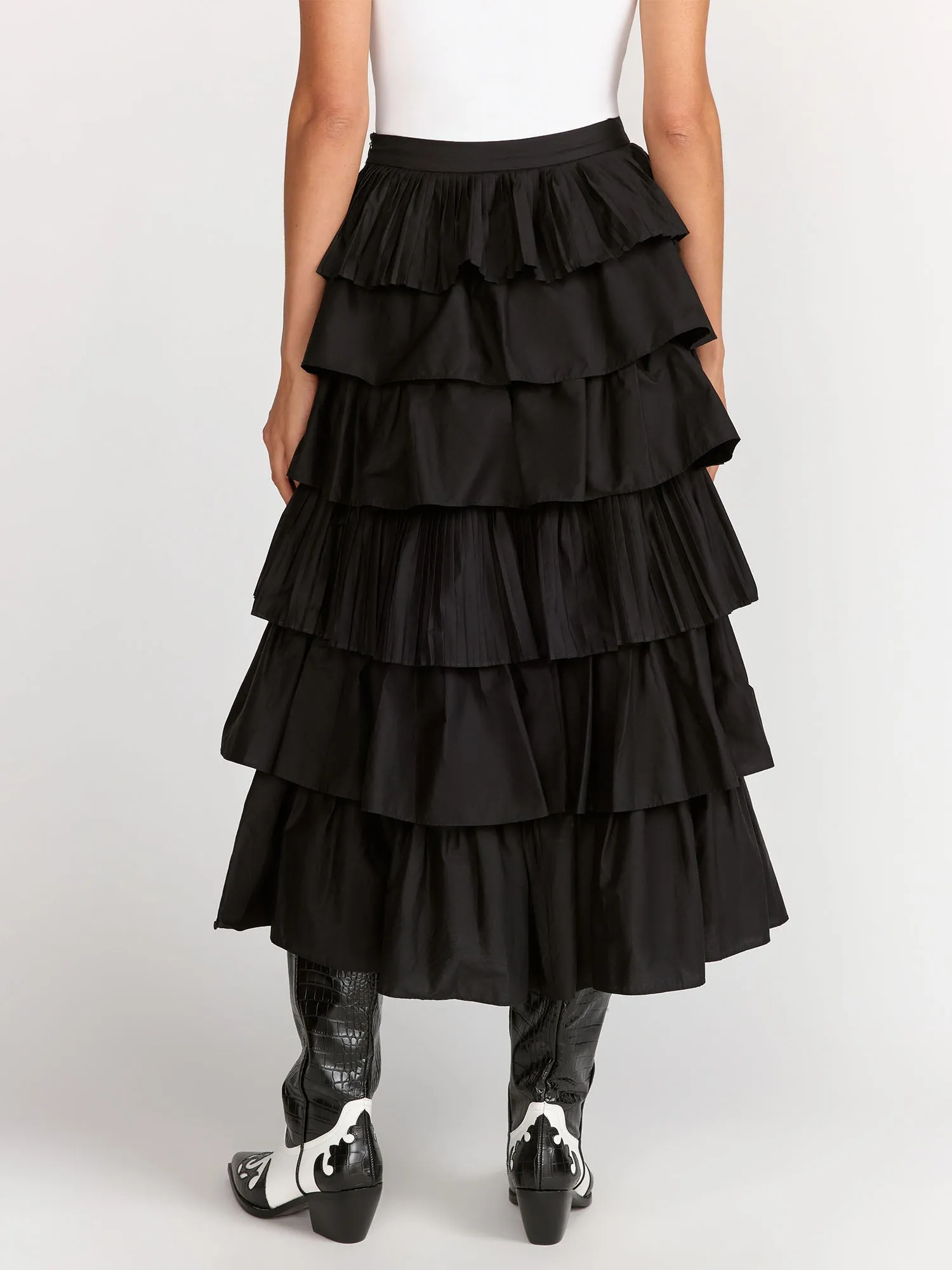 English Factory Pleated Maxi Skirt - Brands We Love