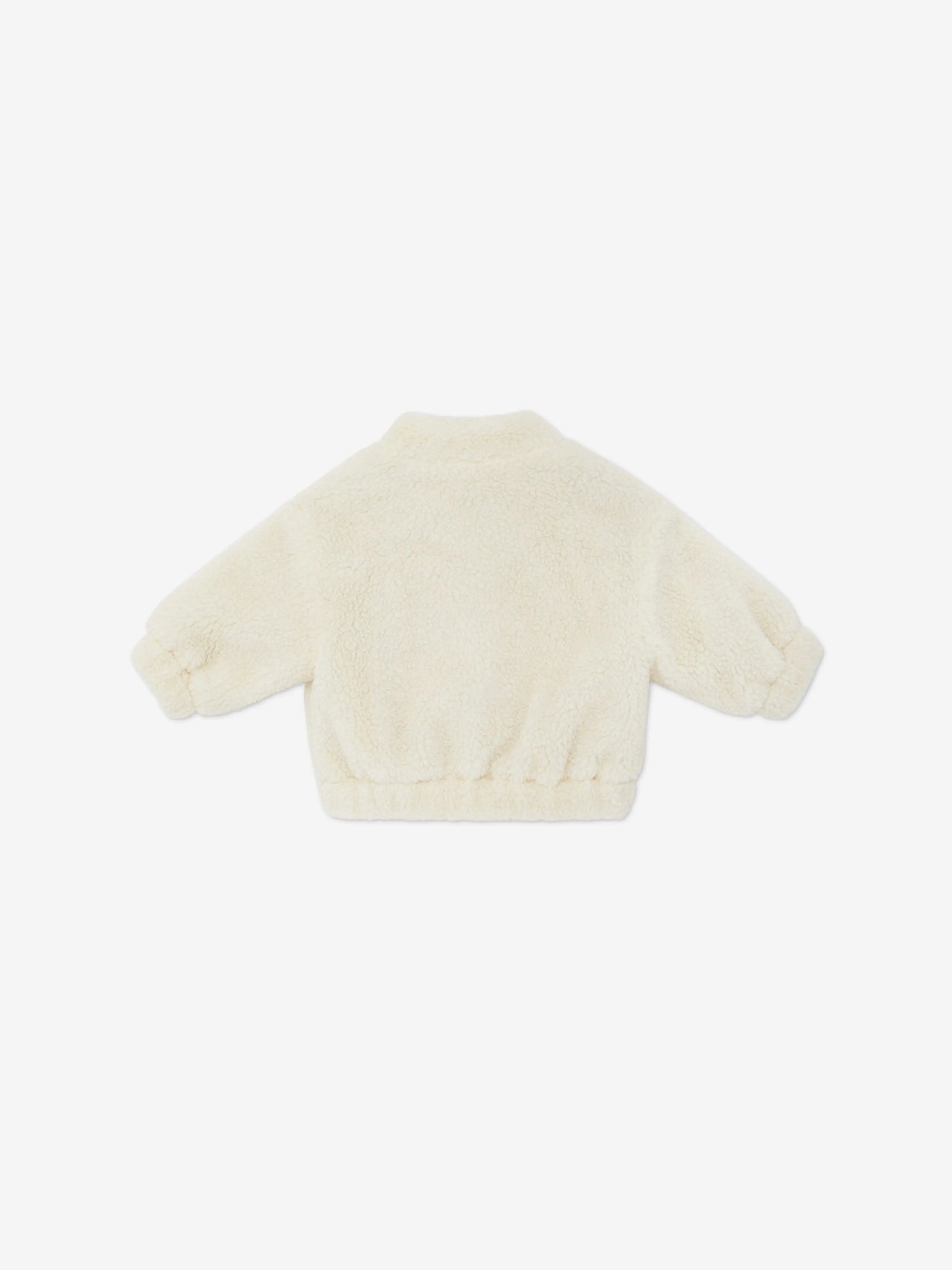 Fendi Baby Teddy Jacket in Ivory