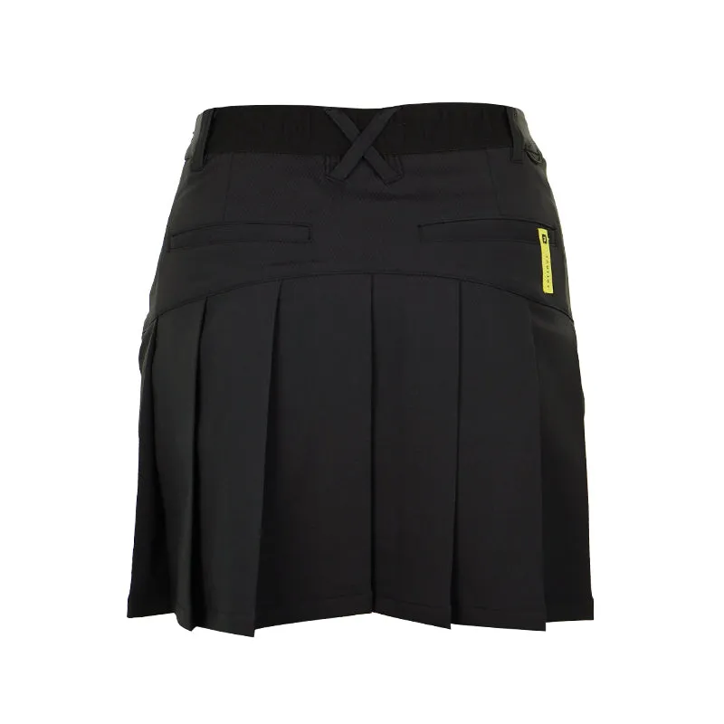 FOOTJOY JP Solid Pleated Skirt (Black)