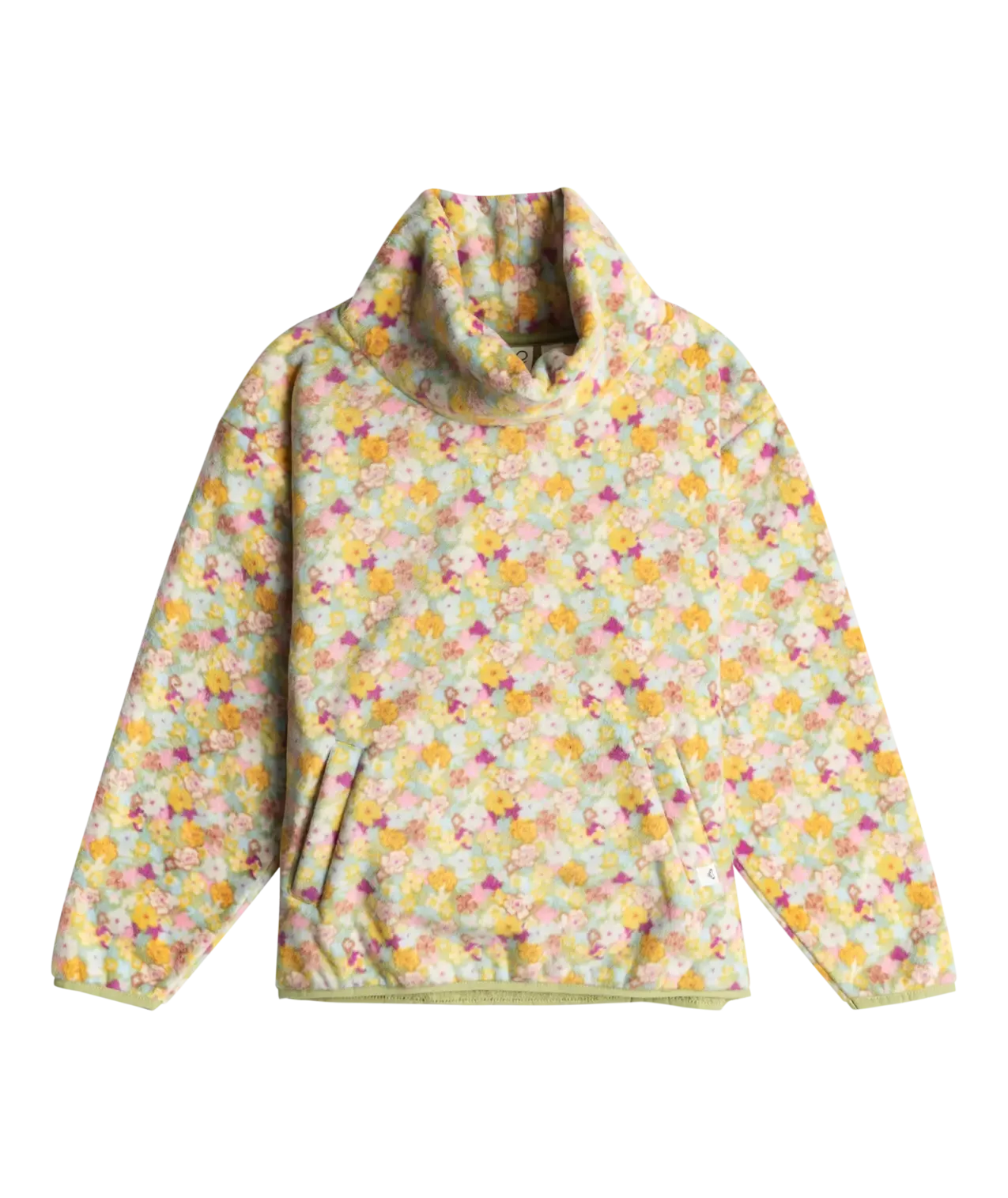 Girls Heartbreak Weather Fleece Jacket in Fern Memories