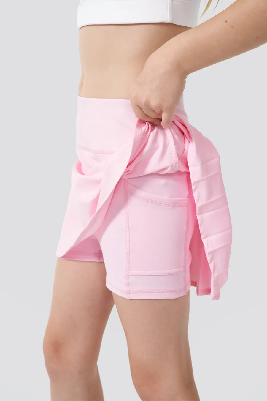 Girls Pleated Tennis Skirt