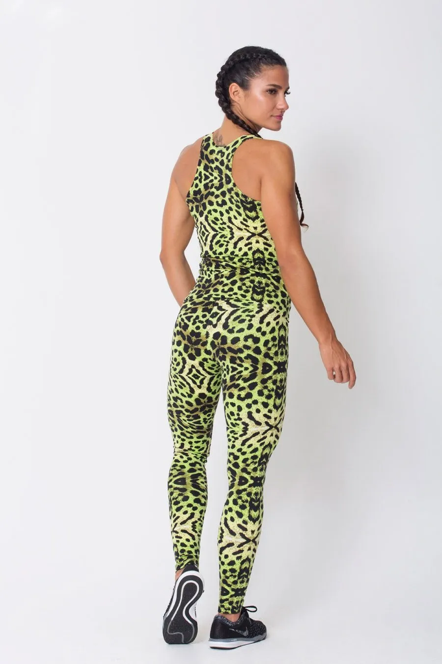 Green Cheetah Active Tank