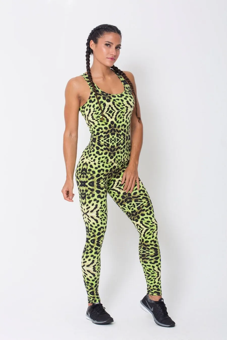 Green Cheetah Active Tank