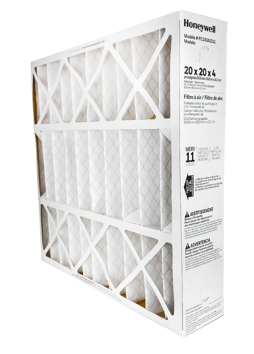 Honeywell FC100A1011 - Pleated Air Filter 20" x 20" x 4" MERV 11