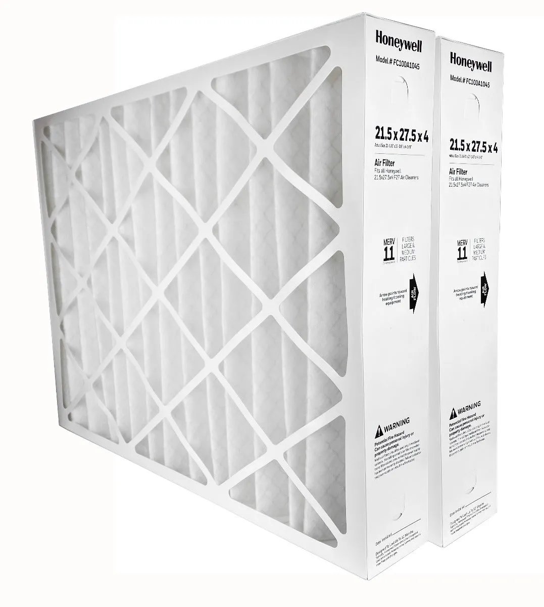 Honeywell FC100A1045 - Pleated Air Filter 21.5" x 27.5" x 4" MERV 11