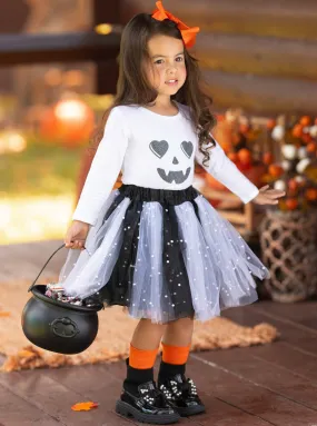 Jackie-Lantern Tutu Skirt Set