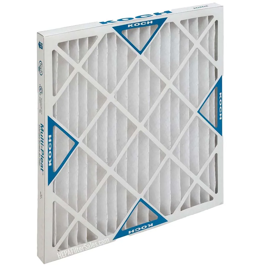 Koch Air Filter 16 x 20 x 1 MERV 13 Pleated Air Filter - 12 Pack