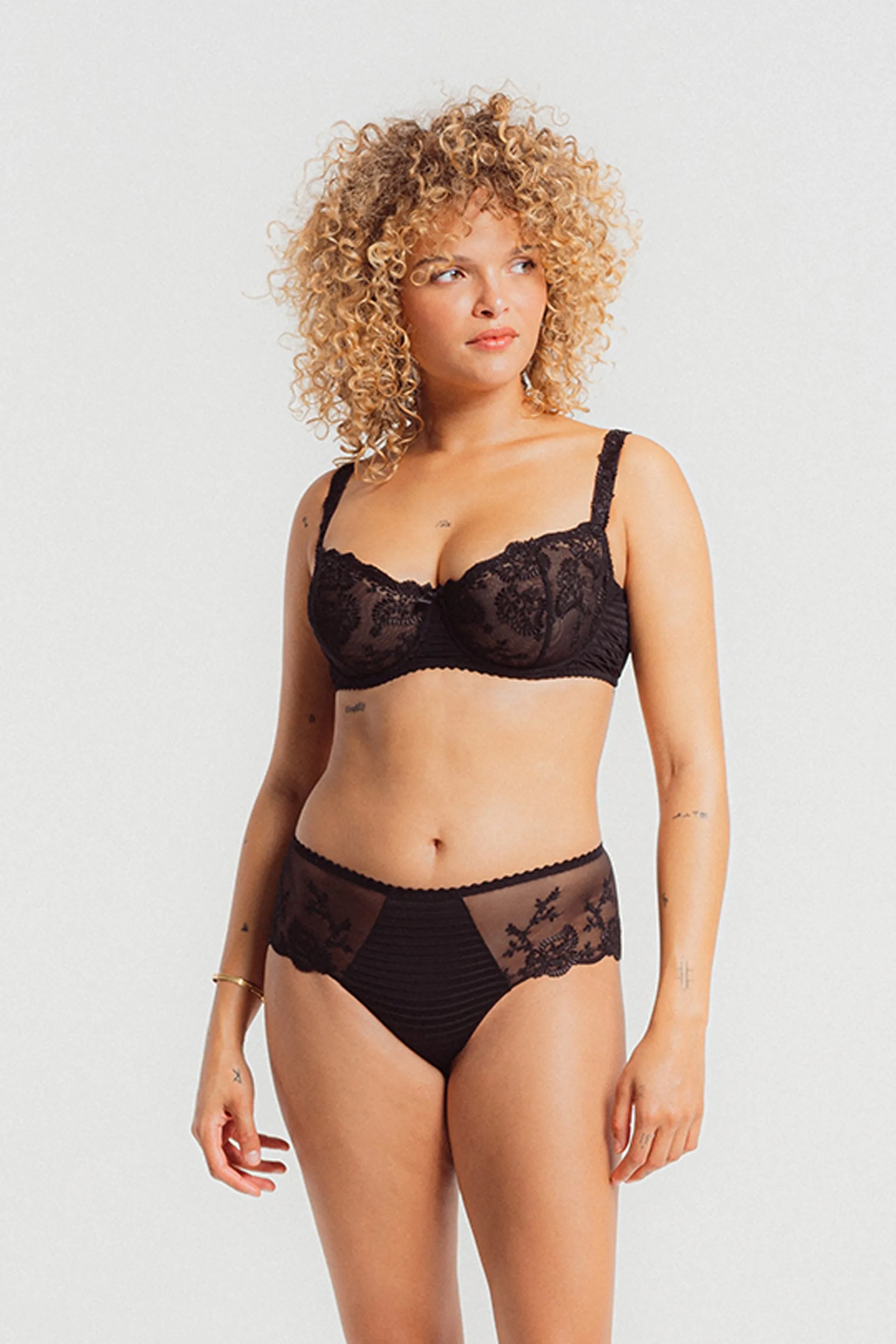 Élise Balconette Bra Black