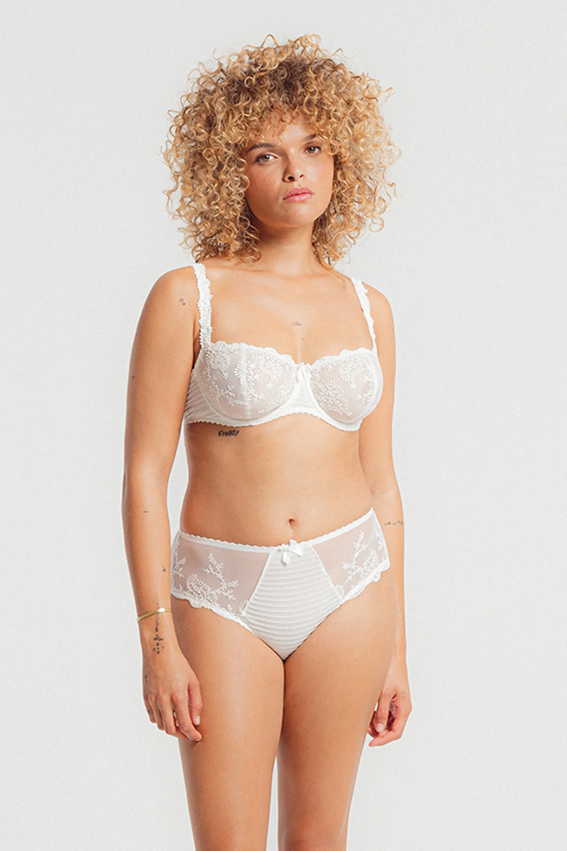 Élise Balconette Bra Ivory