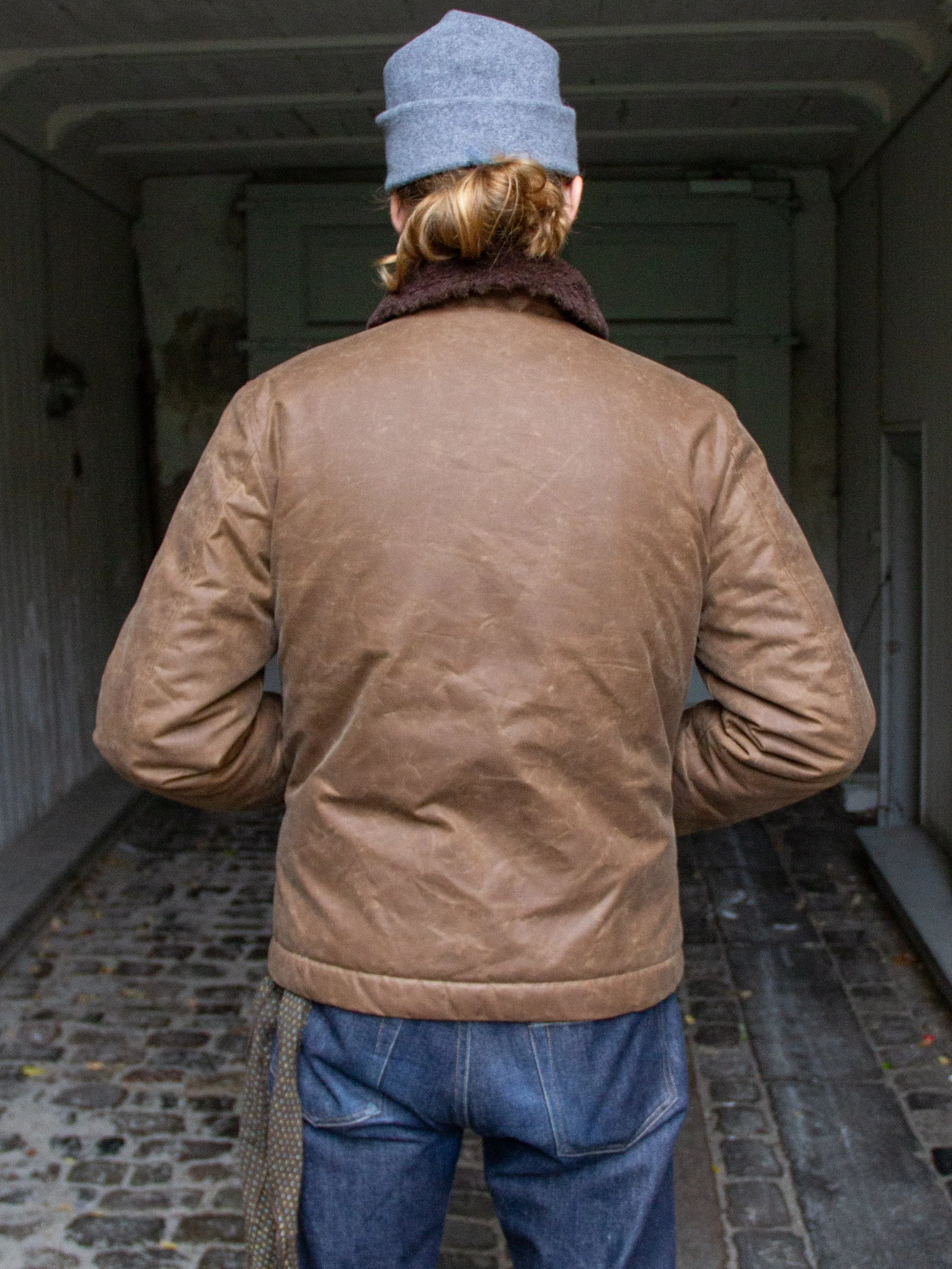 Manifattura Ceccarelli, New Deck Jacket, Dark Tan