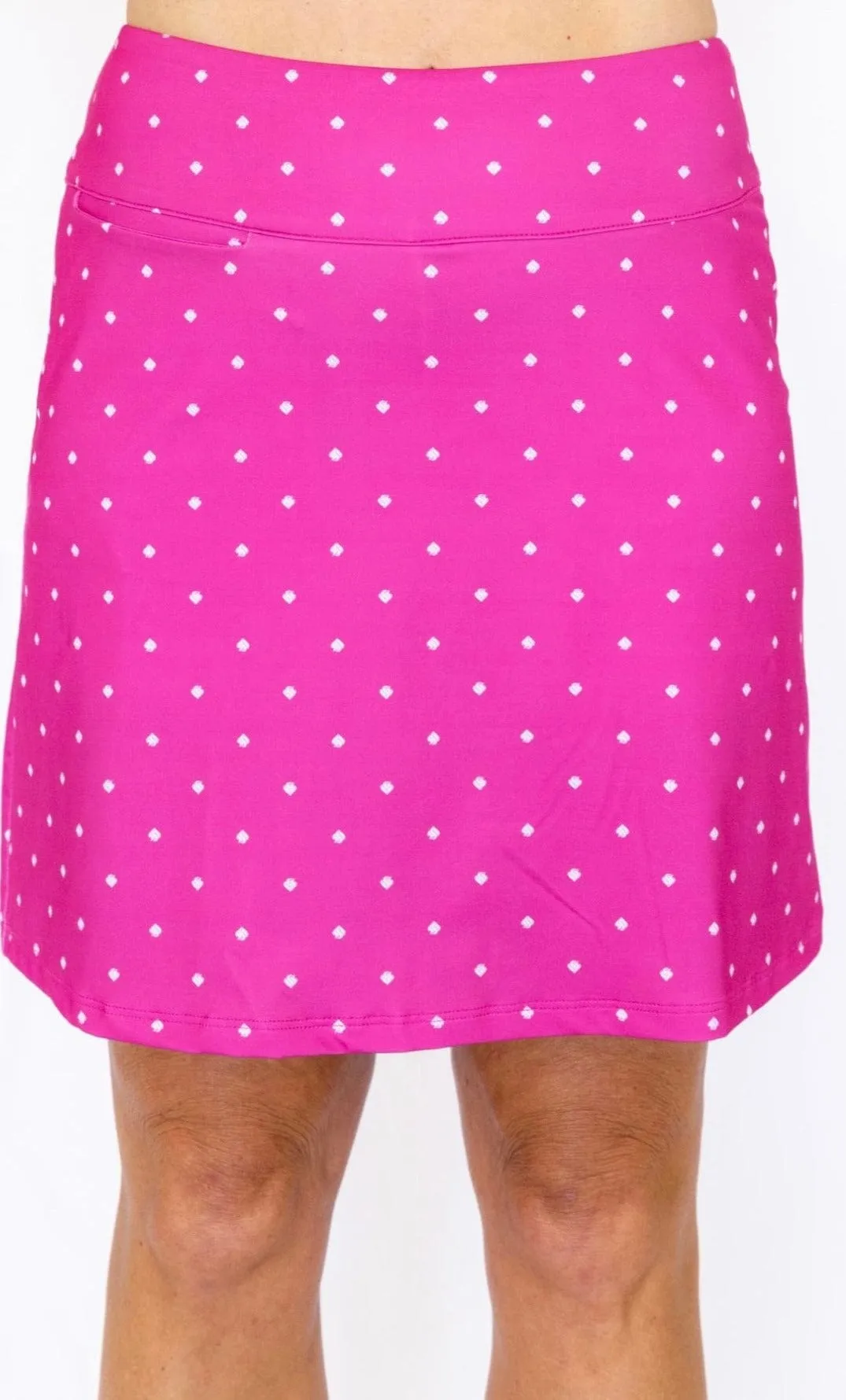 Marisa Pleated Skort - Pink Flame Logo