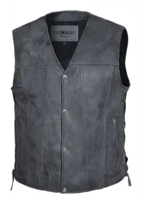 Mens TOMBSTONE Grey Vest