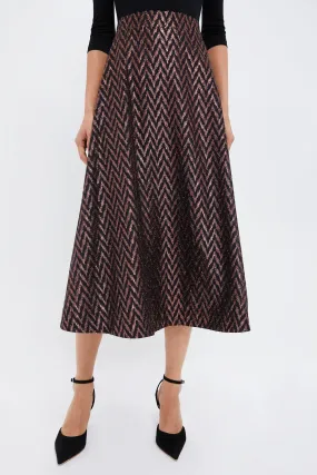 Metallic Ikat Sierra Skirt