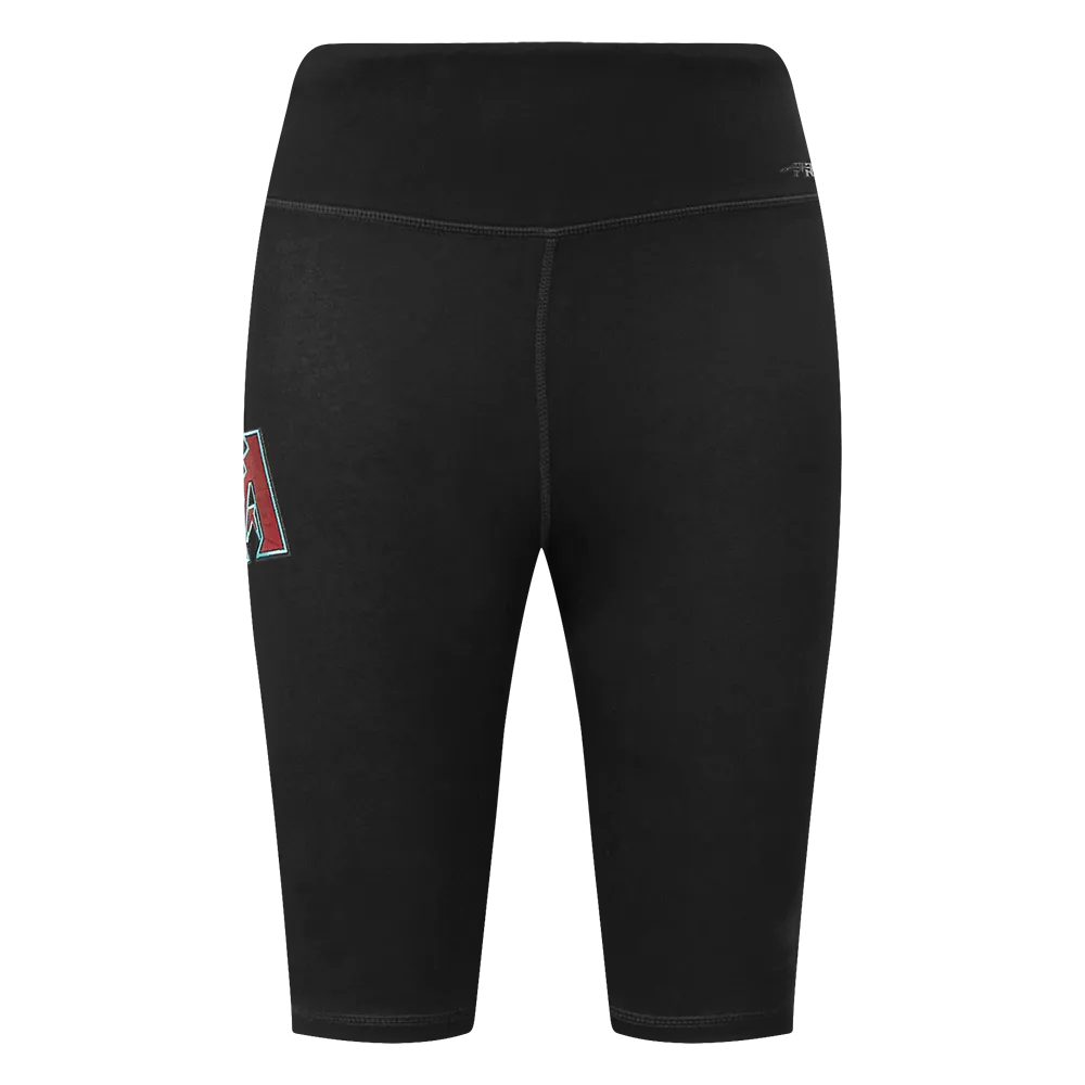 MLB ARIZONA DIAMONDBACKS CLASSIC WOMEN'S CTN BIKE SHORT (BLACK)