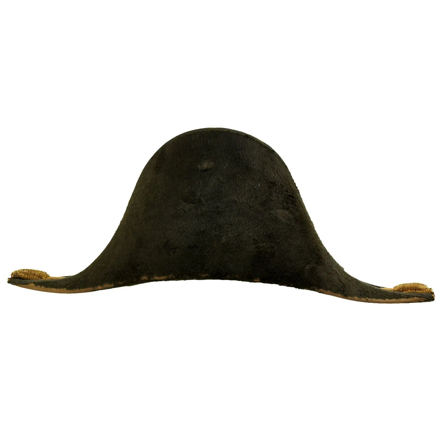 Original British Victorian Officer Bicorn Fore-and-Aft Hat - Circa 1890