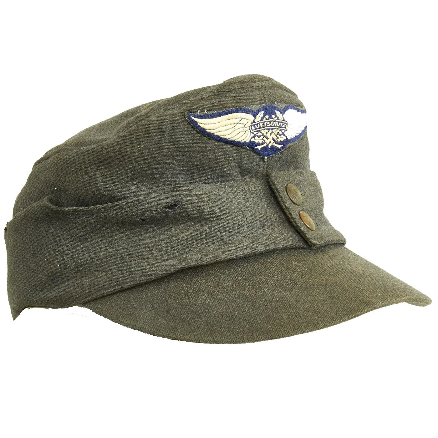 Original German WWIIT RLB Luftschutz M43 Feldmütze Field Cap