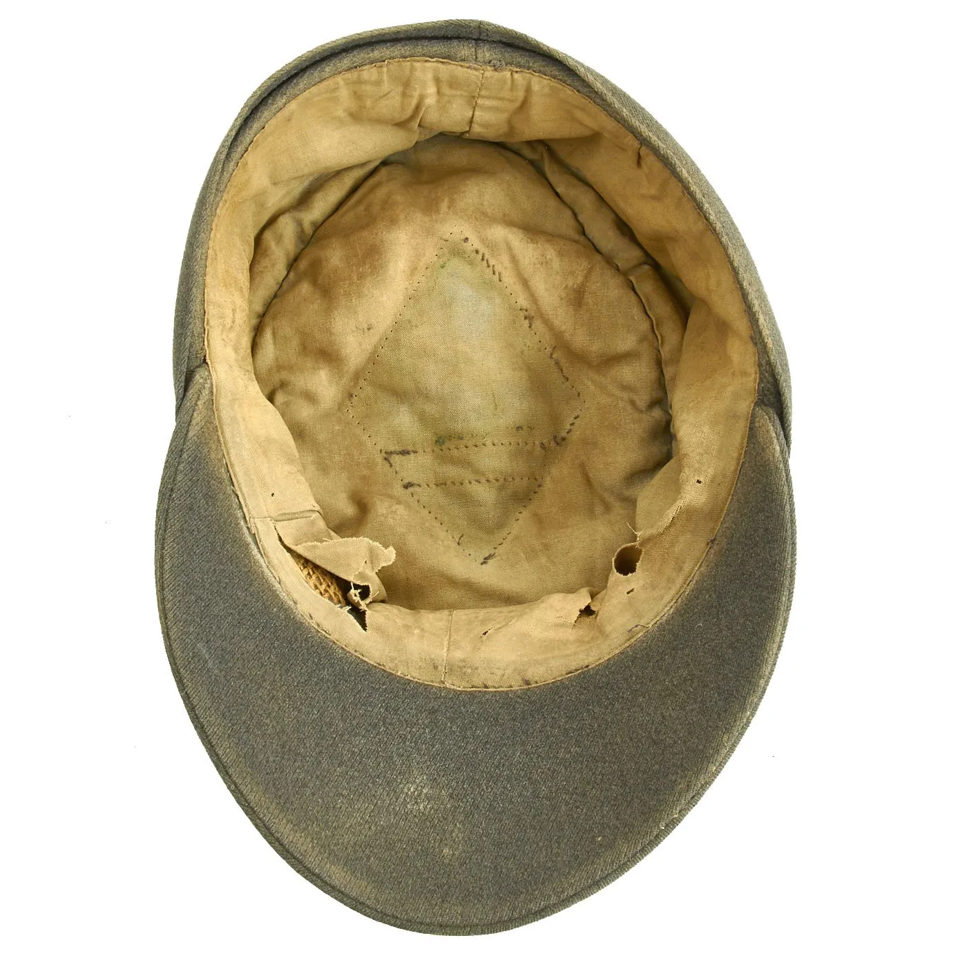 Original German WWIIT RLB Luftschutz M43 Feldmütze Field Cap