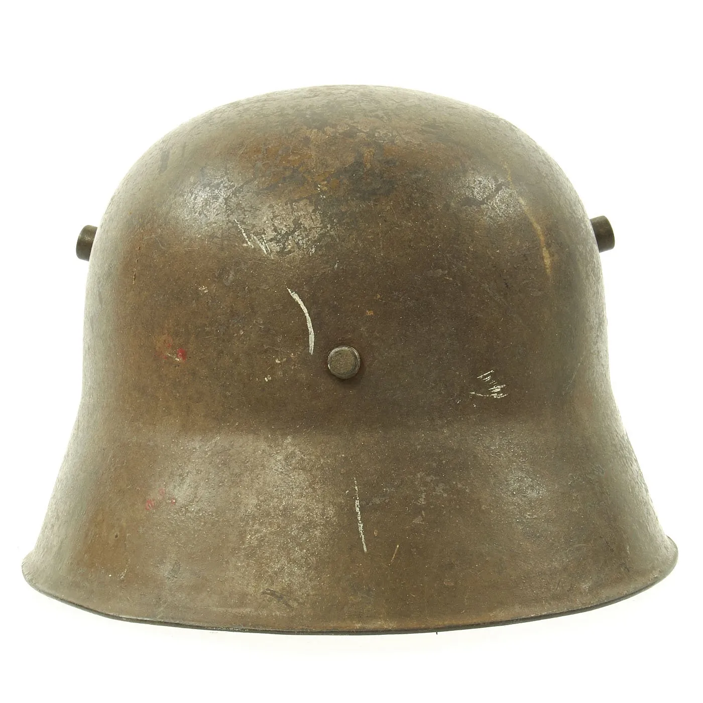 Original Rare Austro-Hungarian WWI M18 "Hungarian" Helmet by Berndorfer - Size 64