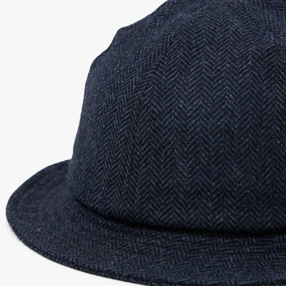 Palmes Wool Bucket Hat / Navy