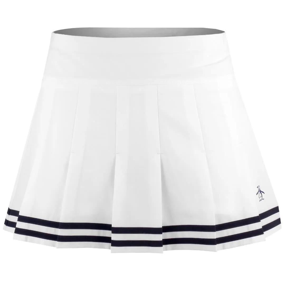 Penguin Women's Essential Pleated Woven Skort - Bright White