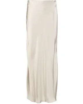 Pietra Satin Midi Skirt