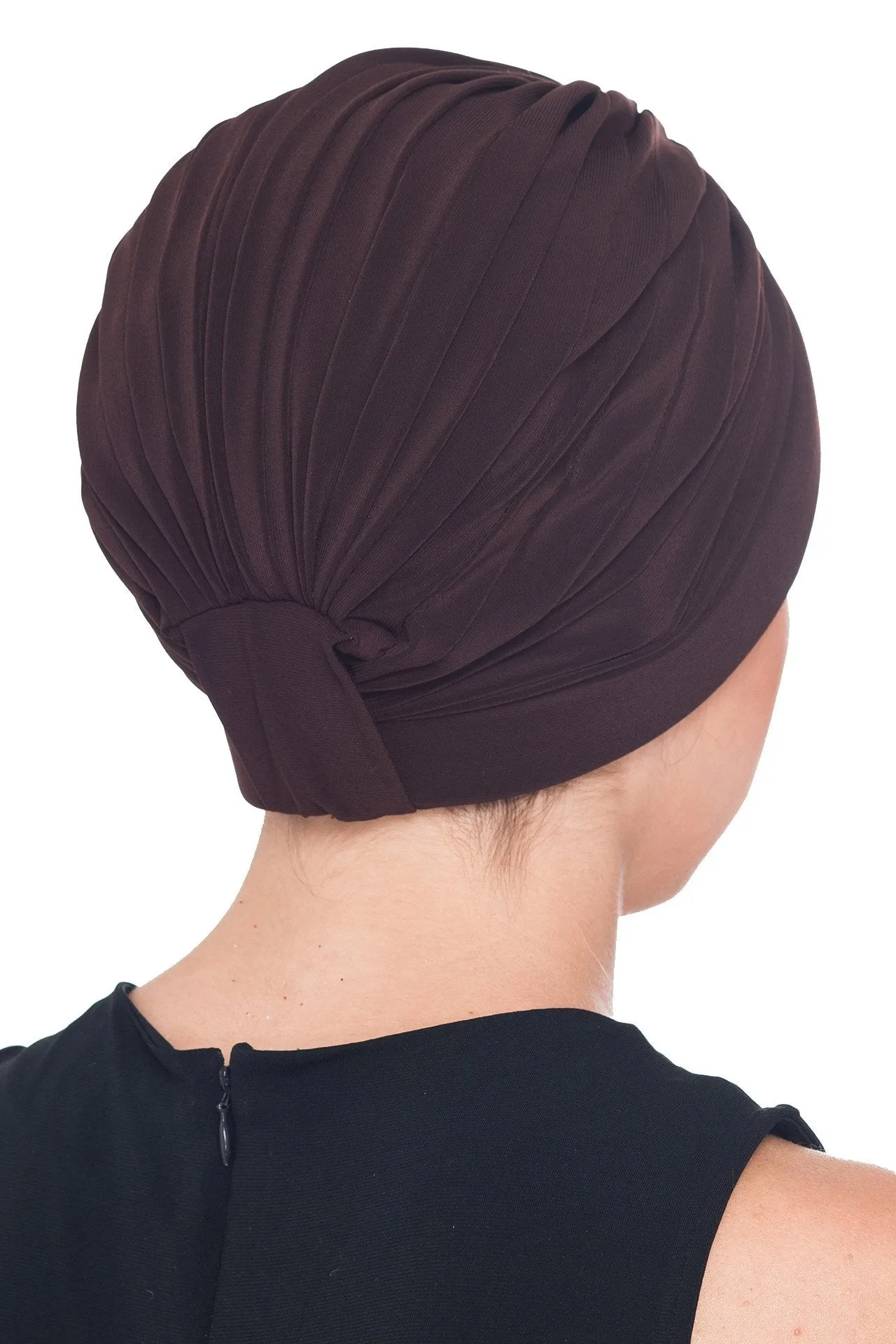 Pleated W Pattern Turban