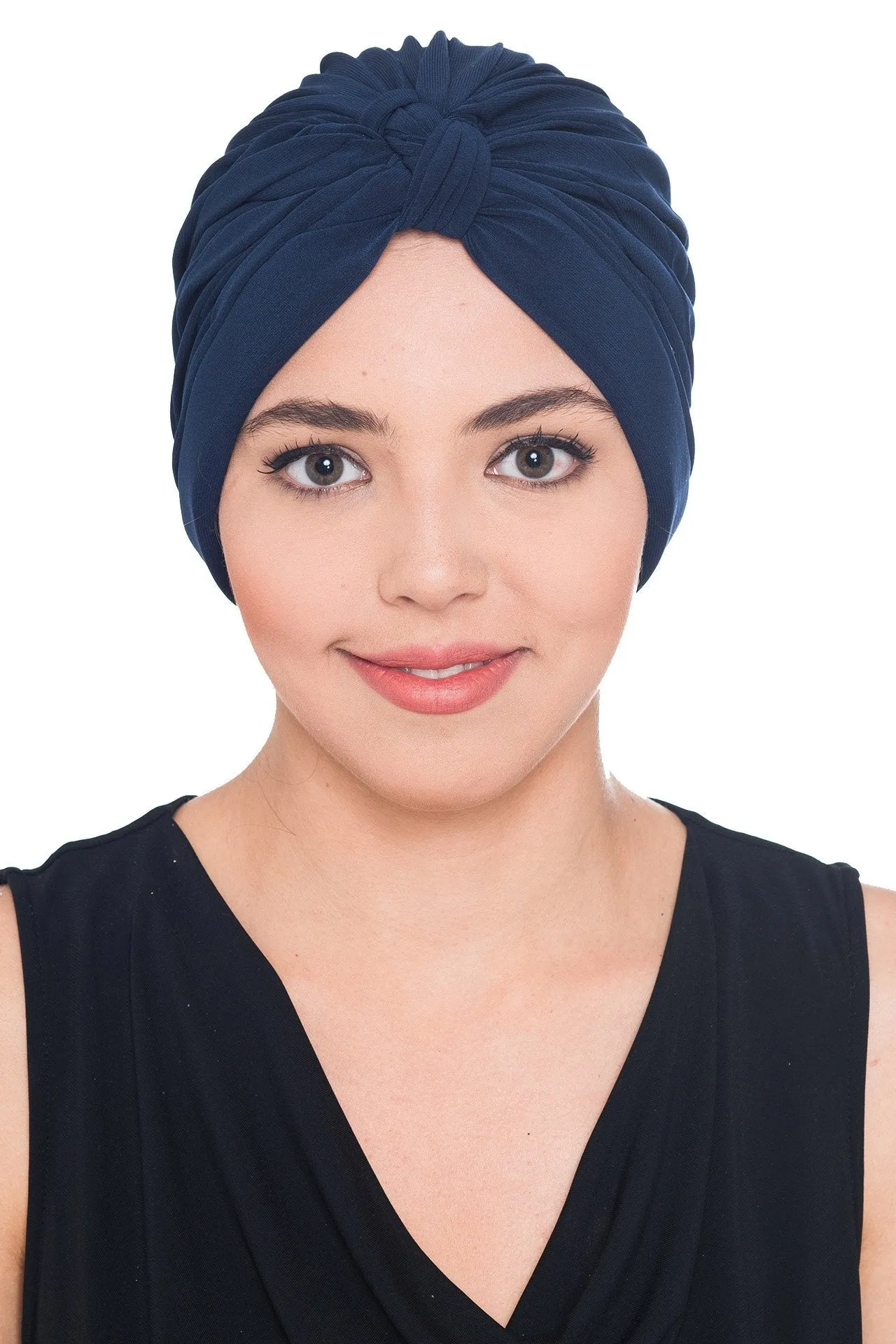 Pleated W Pattern Turban