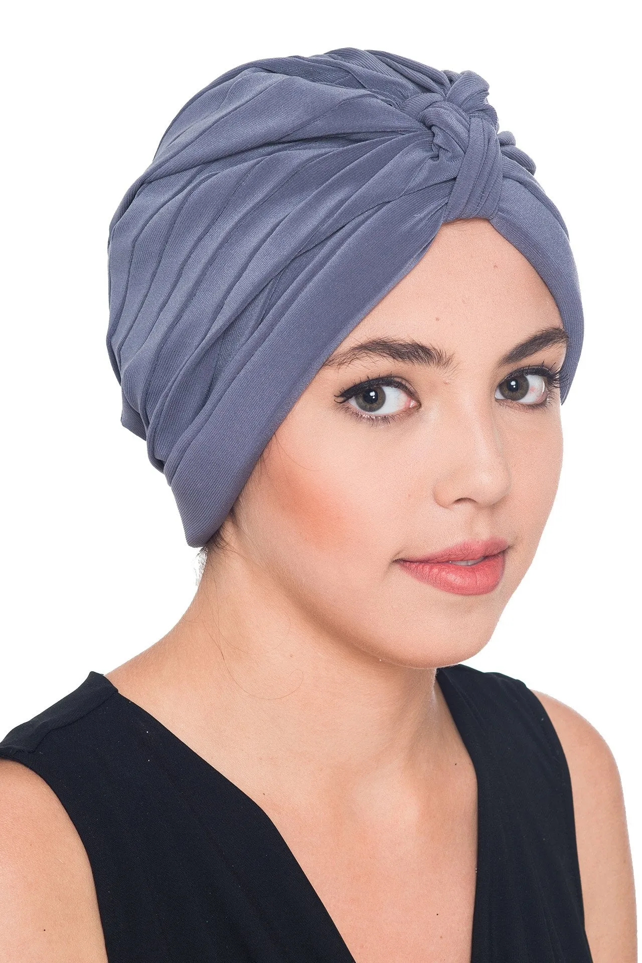 Pleated W Pattern Turban